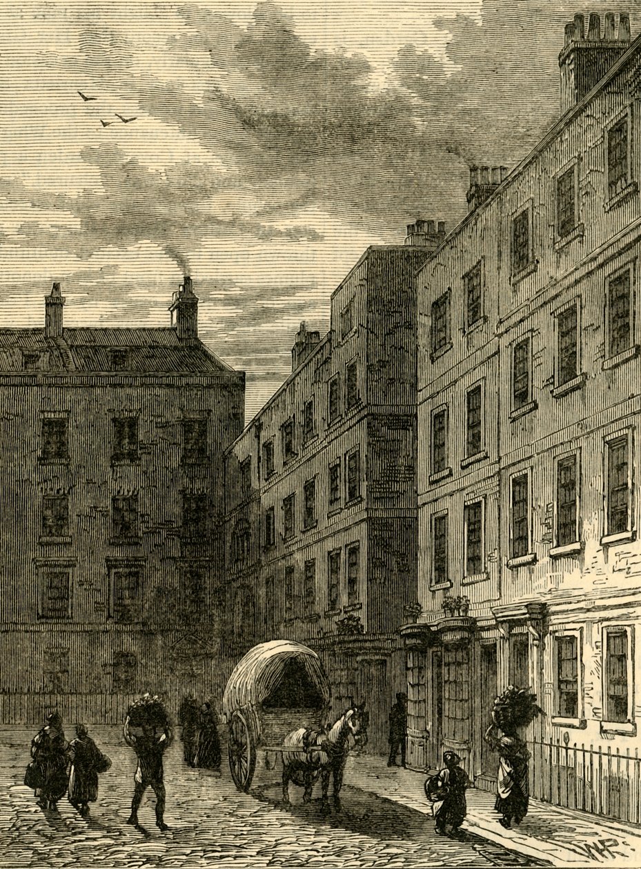 Maison de Macklin, Tavistock Row, 1881 - Unbekannt