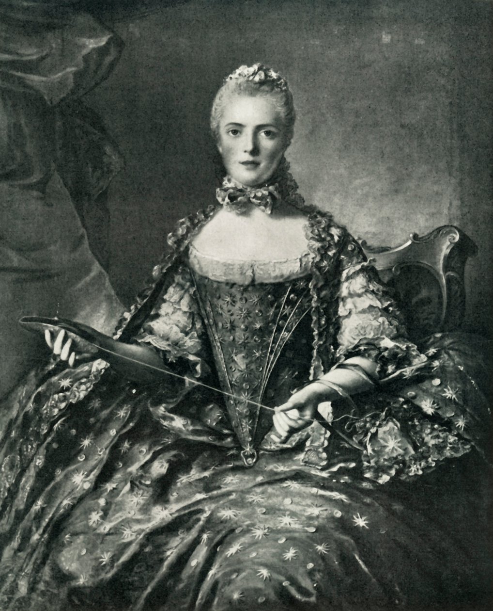 Madame Adélaïde faisant de la dentelle, 1756 - Unbekannt