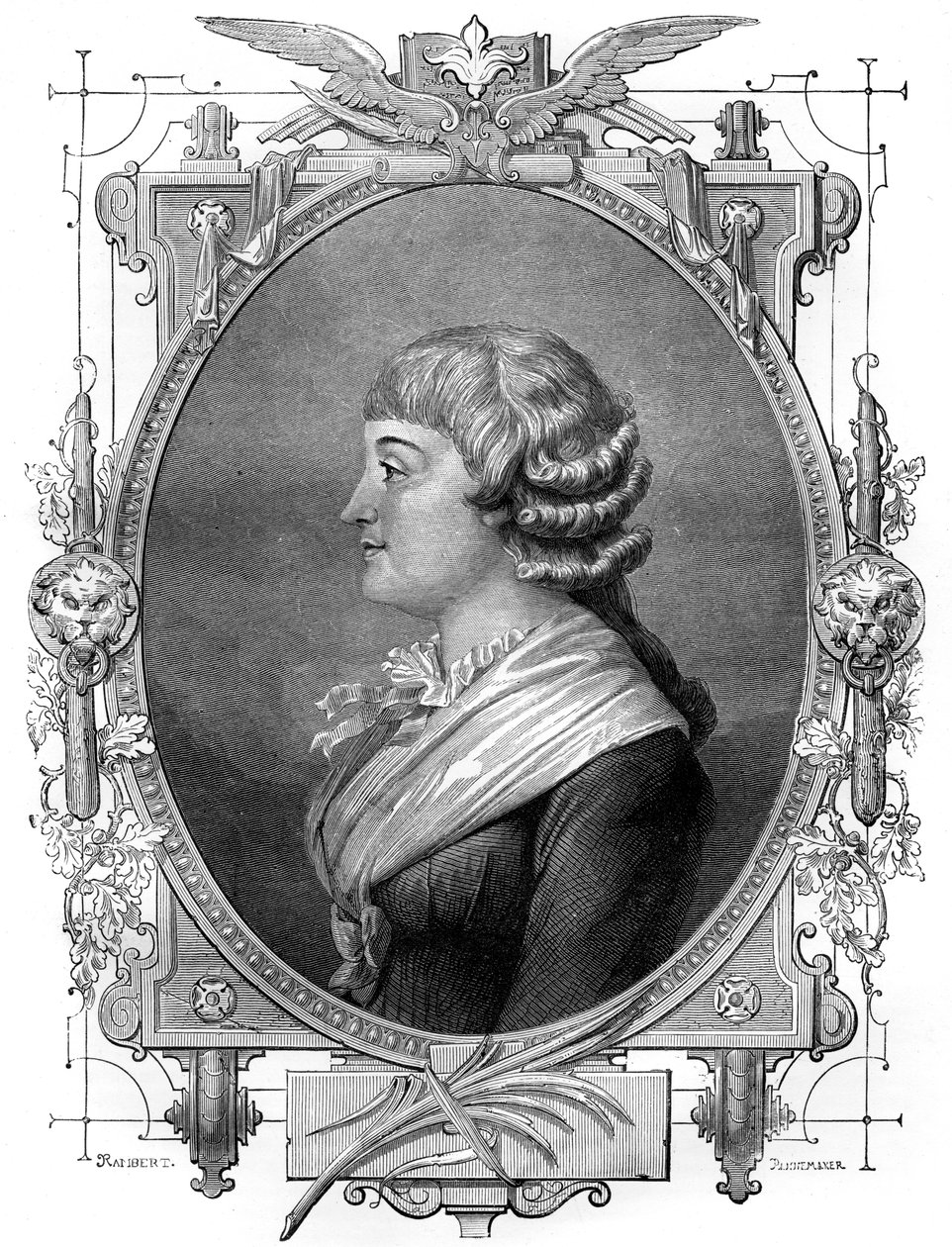 Madame Roland, révolutionnaire française, 18e siècle 1882-1884 - Unbekannt