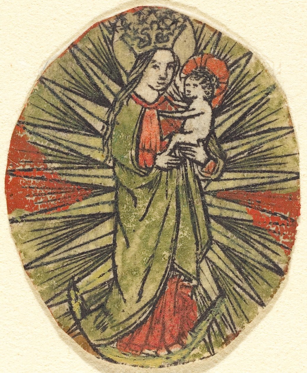 Madone et Enfant, vers 1450-1470 - Unbekannt