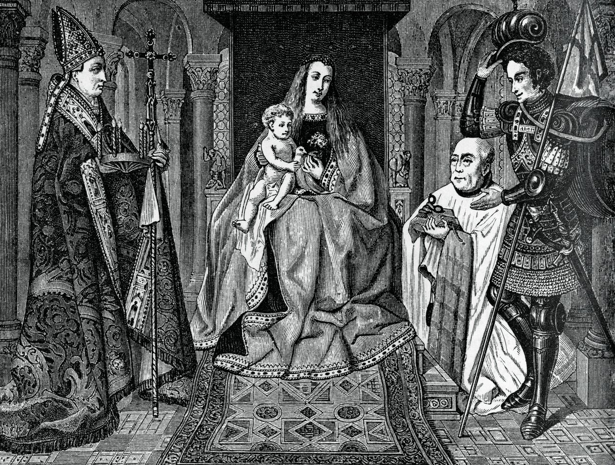Madone et Enfant avec le chanoine Joris van der Paele, 1436, 1870 - Unbekannt