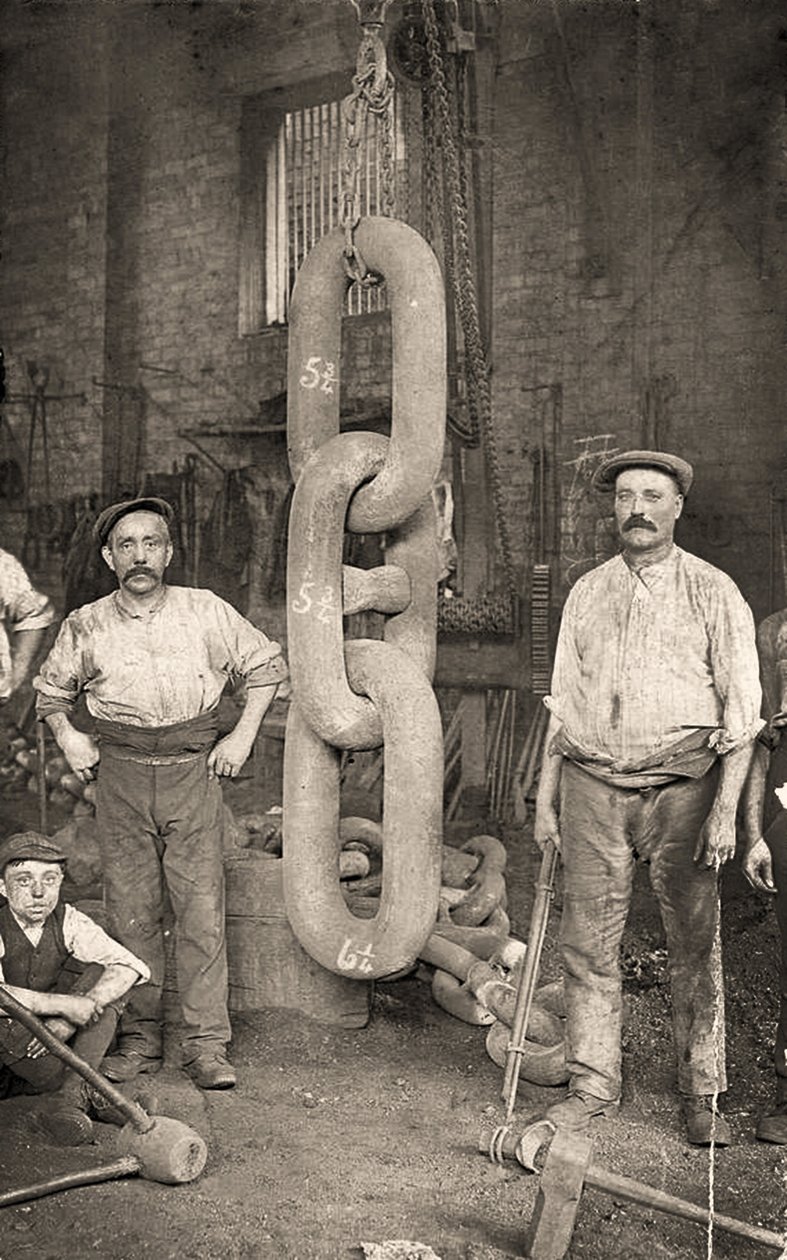 Fabrication de la chaîne d