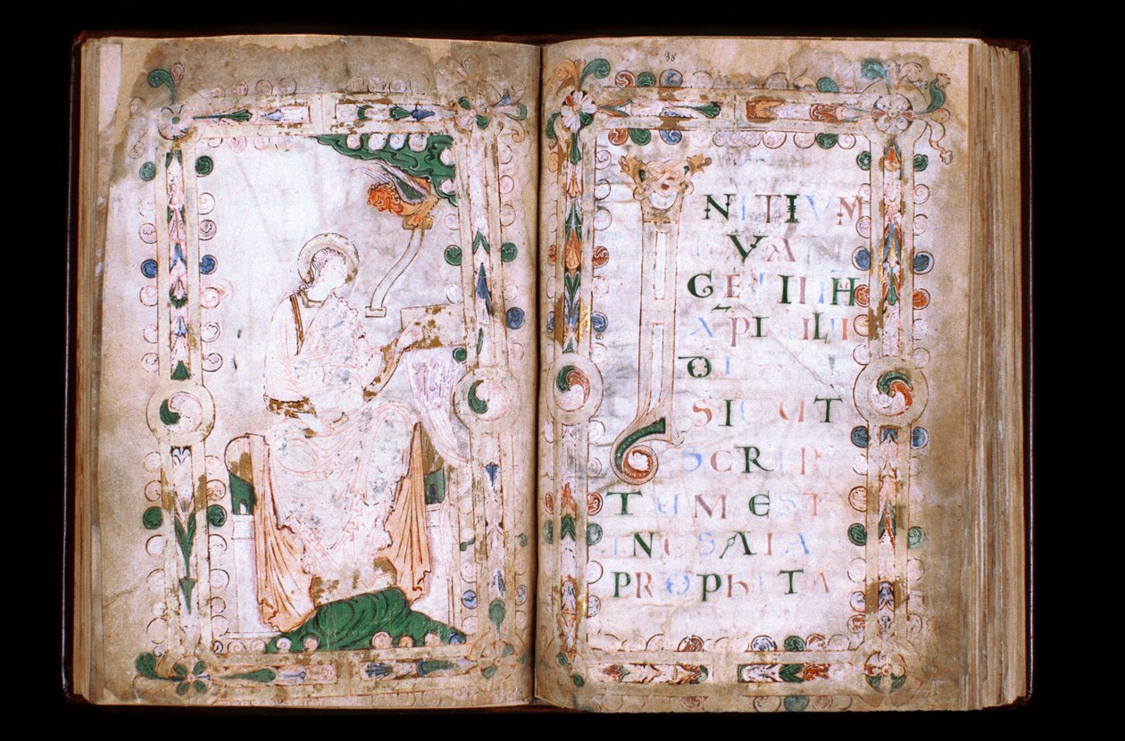 Manche N* 067, Vil de Mortain, Trésor de la collégiale Saint Evroult, Évangéliaire du 10ème s. - Unbekannt