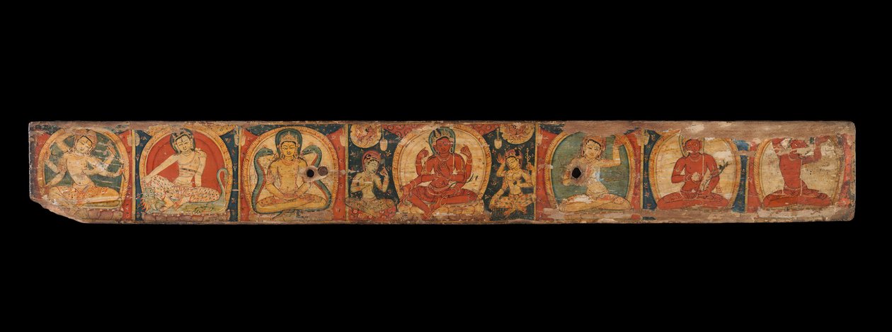 Couverture de manuscrit avec Avalokiteshvara, le Bodhisattva de la compassion infinie - Unbekannt