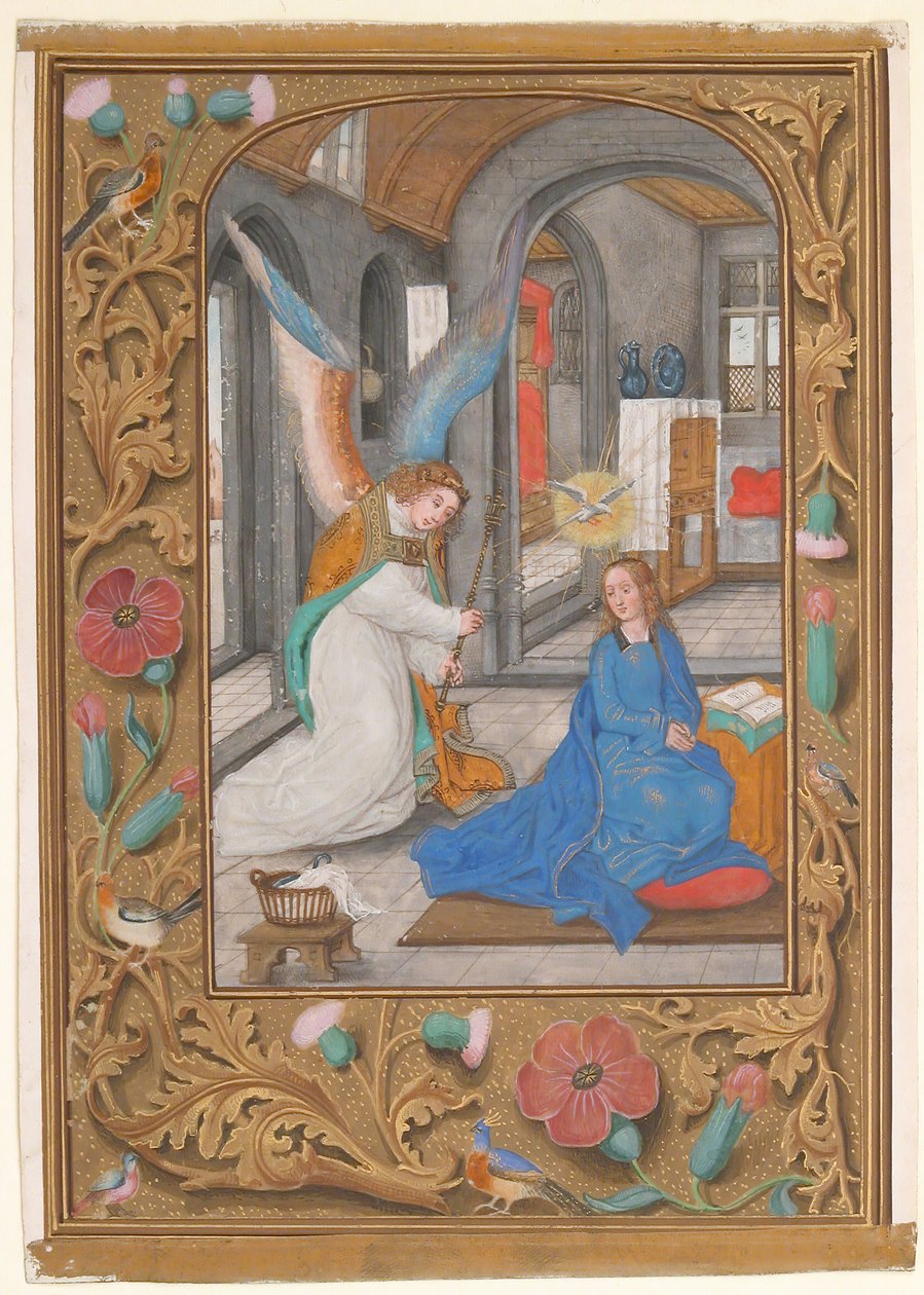 Feuille de Manuscrit avec l