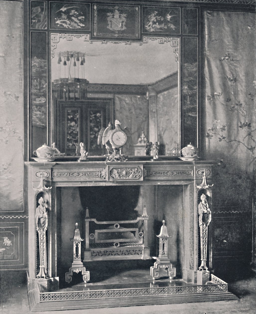 Cheminée en marbre, 1939 - Unbekannt
