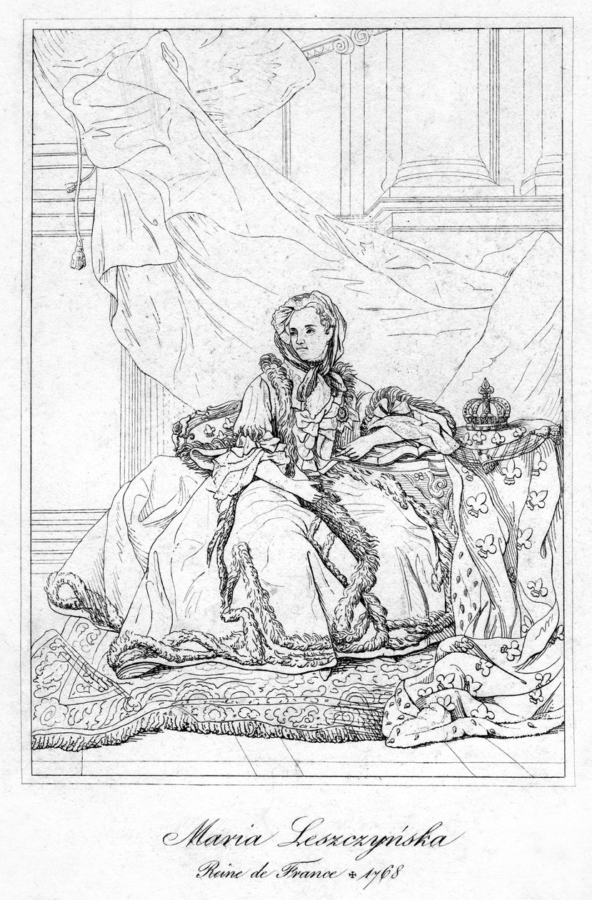 Maria Leszczynska, reine consort de Louis XV de France - Unbekannt