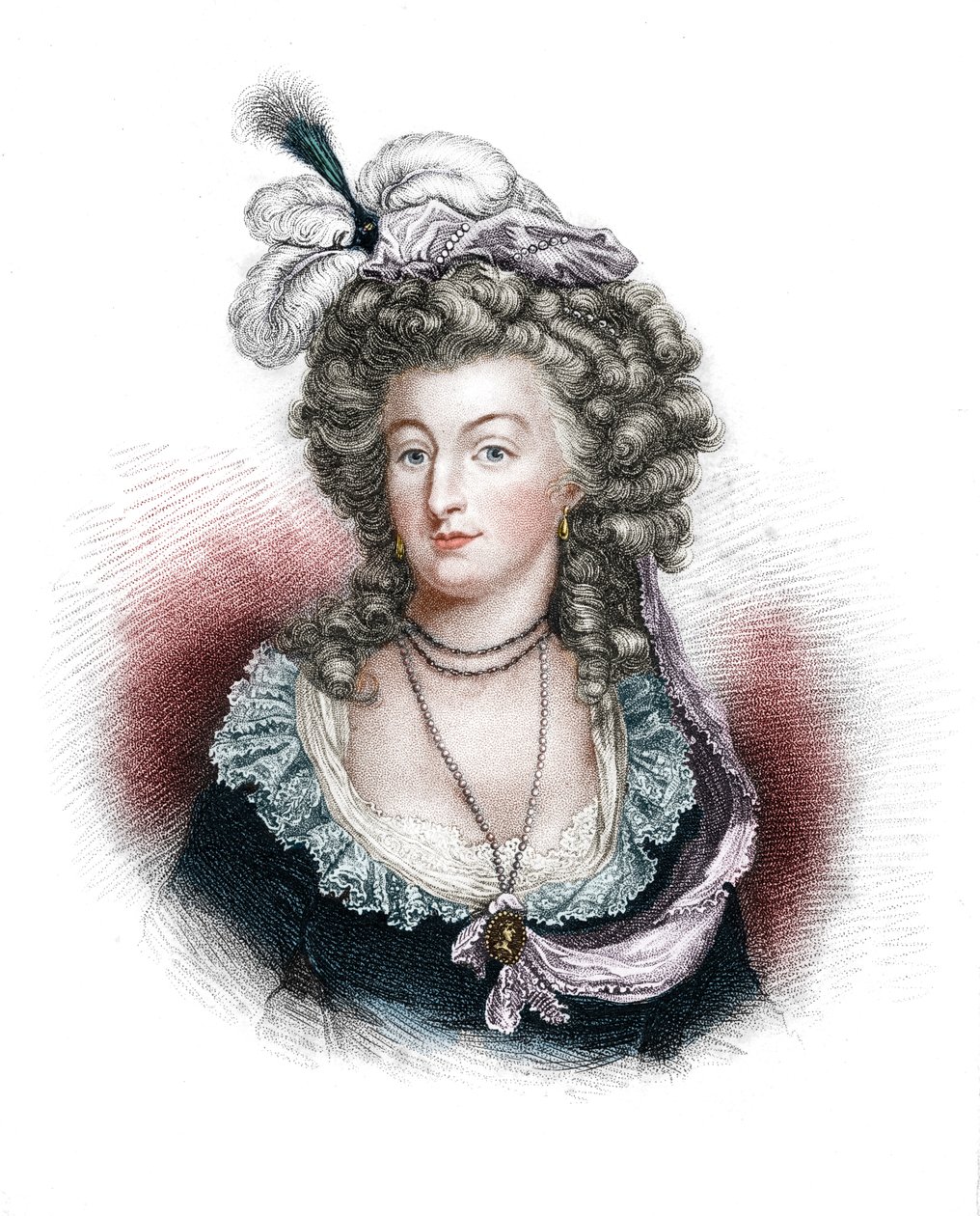 Marie-Antoinette, reine consort de Louis XVI de France, 1843 - Unbekannt