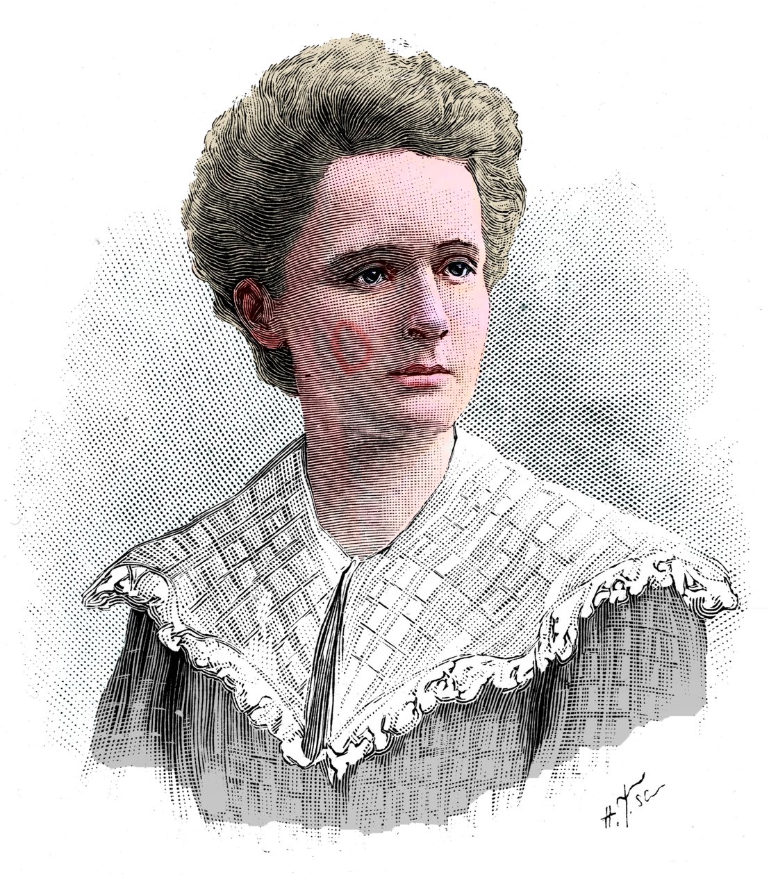 Marie Sklodowska Curie, physicienne franco-polonaise, 1904 - Unbekannt