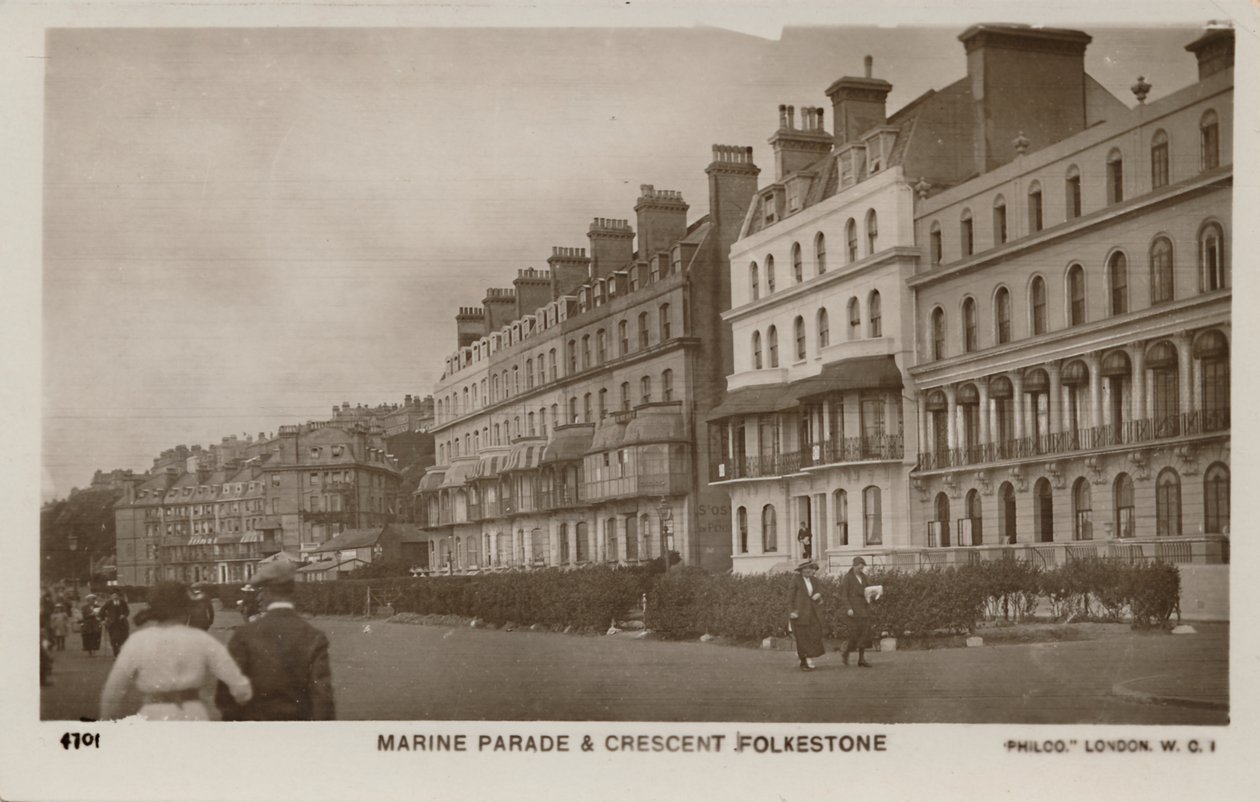Marine Parade & Crescent Folkestone, fin XIXe-début XXe siècle - Unbekannt