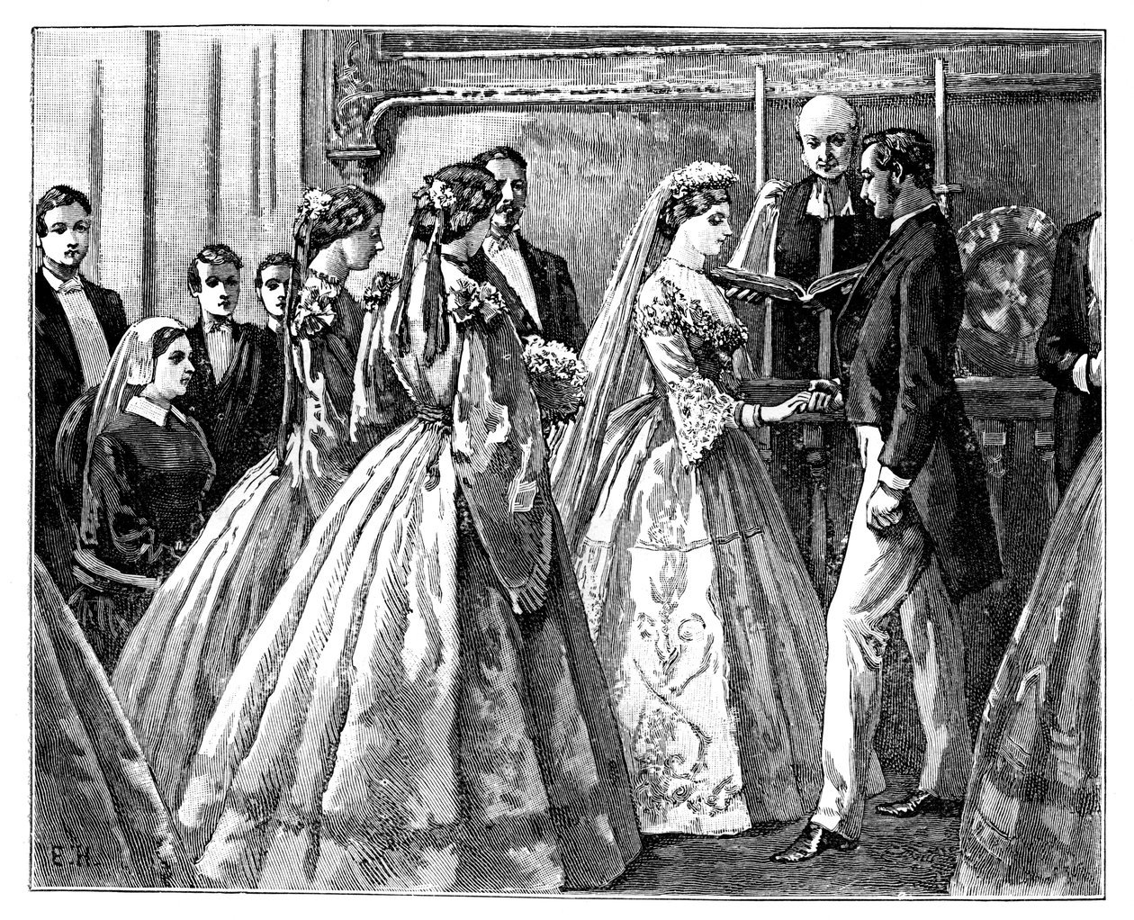 Mariage de la princesse Alice et de Ludwig IV, grand-duc de Hesse, 1er juillet 1862 - Unbekannt