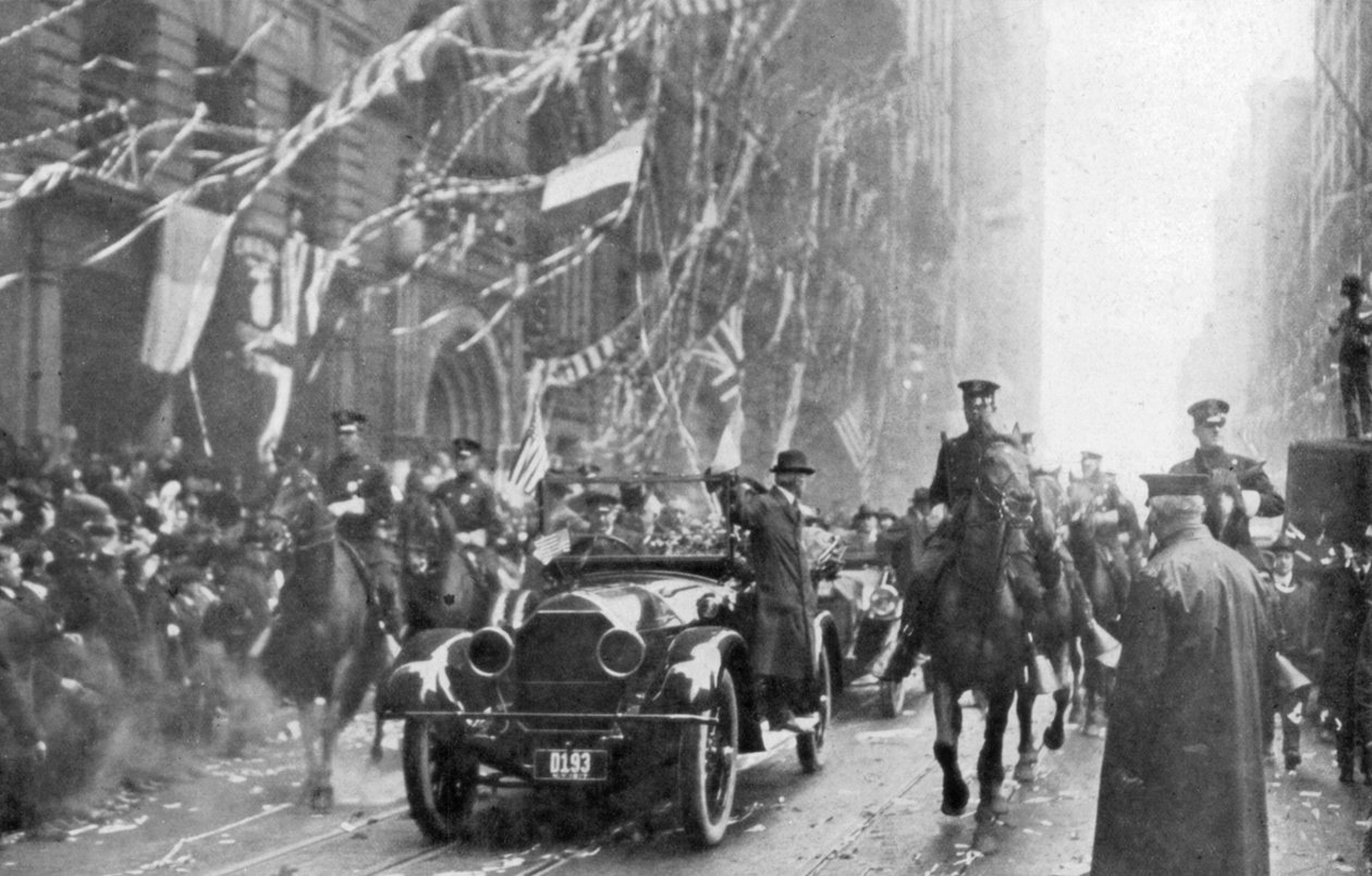 Le maréchal Joffre et Viviani arrivent à New York, Première Guerre mondiale, 9 mai 1917 - Unbekannt