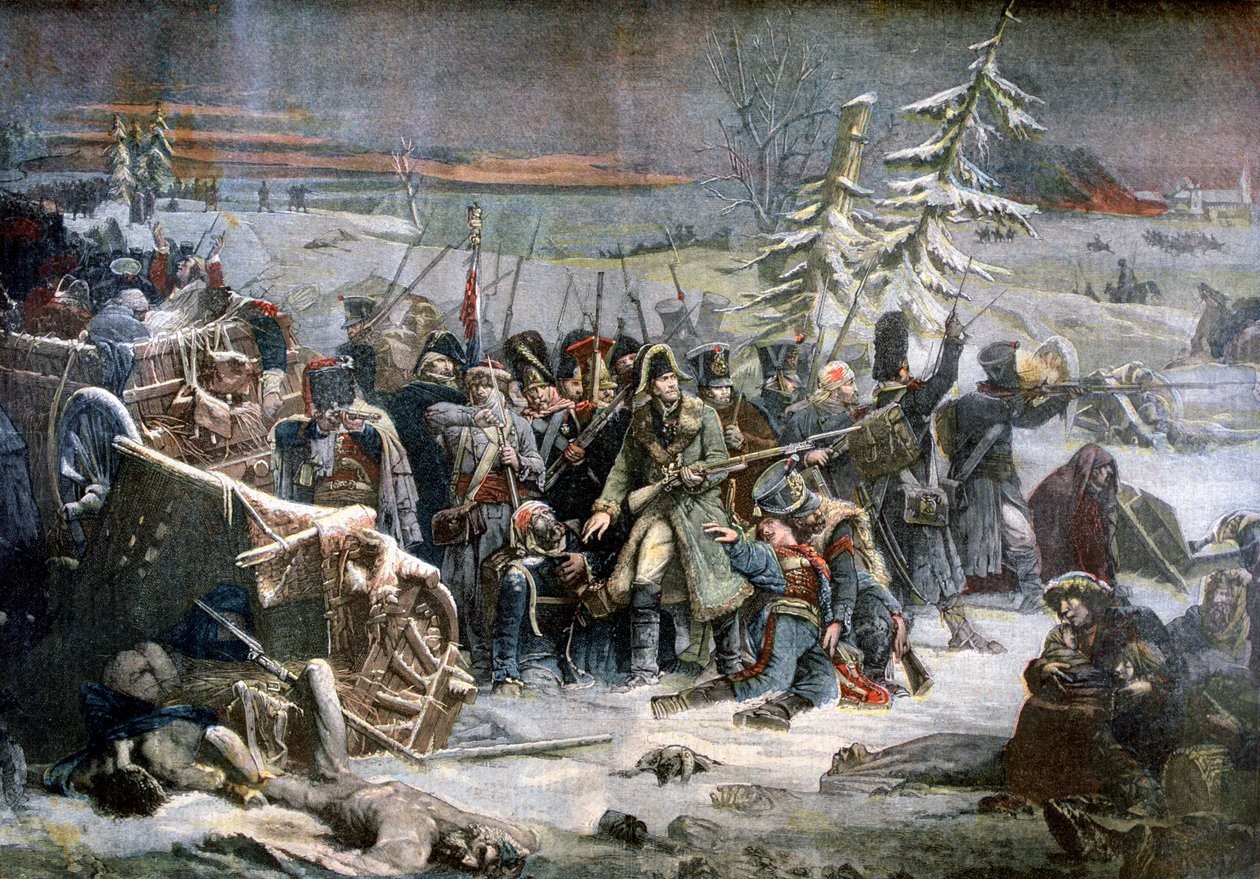 Marshall Ney pendant la retraite de Russie, 1812 - Unbekannt