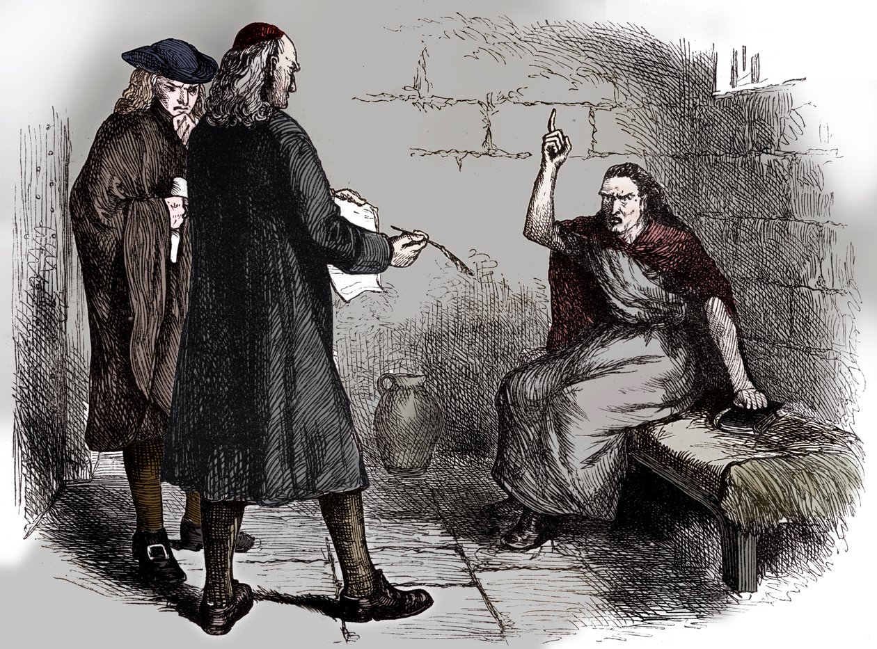 Martha Corey et ses procureurs, Salem, Massachusetts, vers 1692 - Unbekannt
