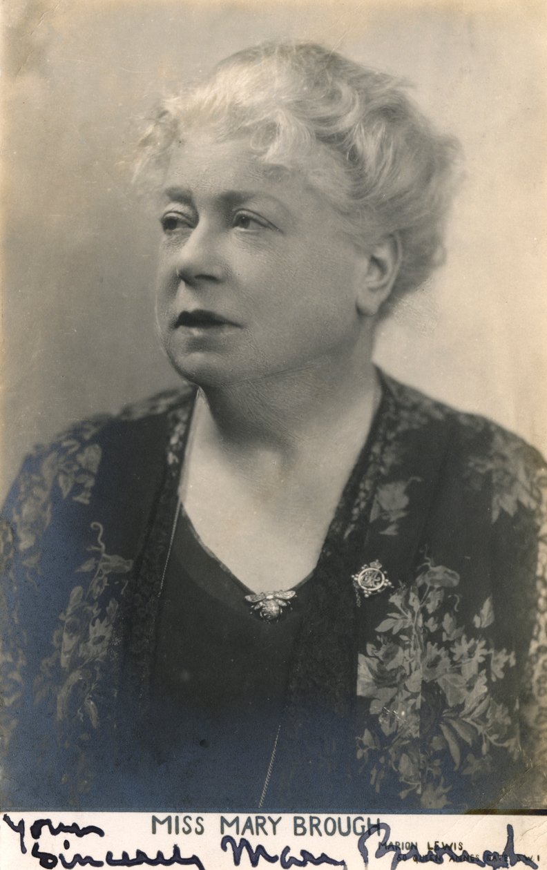 Mary Brough 1863-1834, actrice anglaise, XXe siècle - Unbekannt