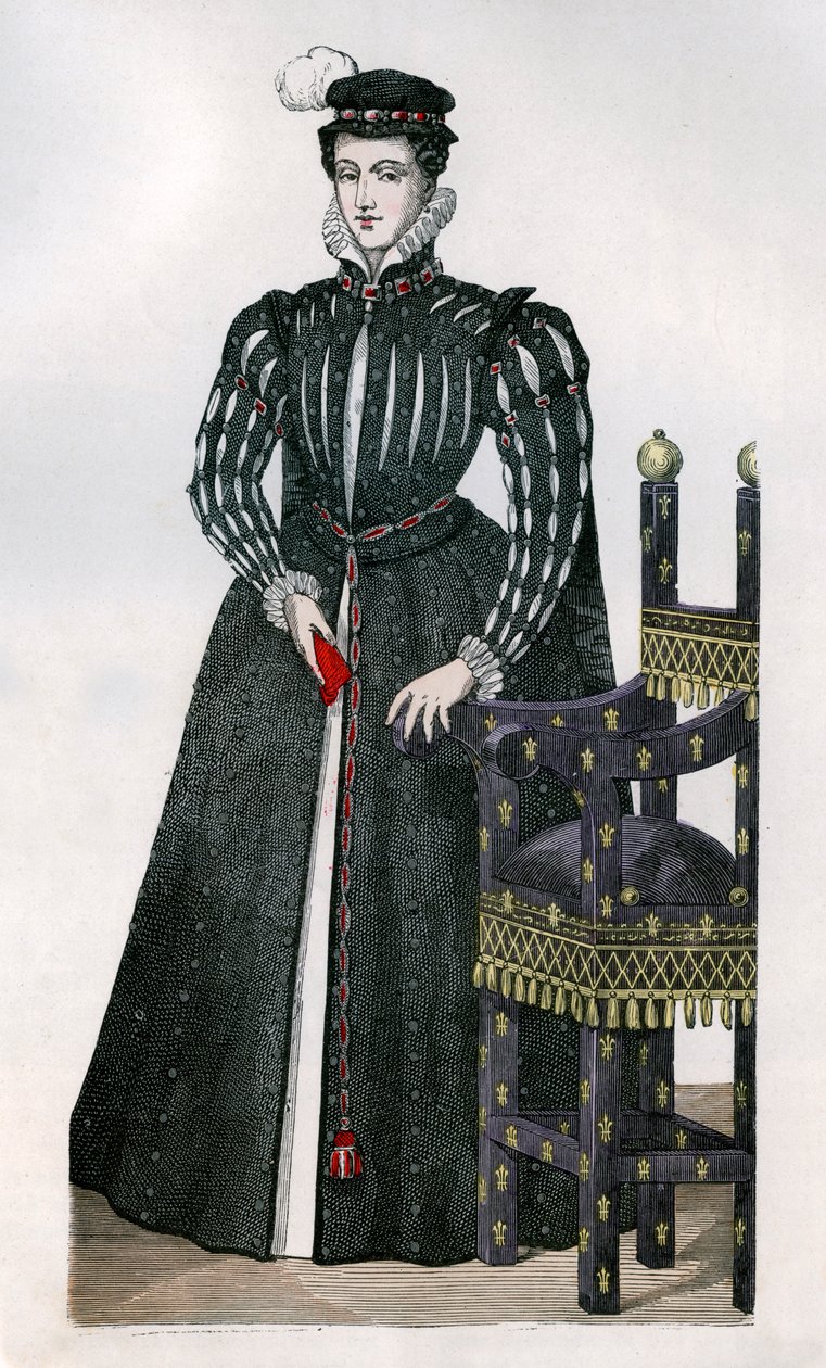 Marie Stuart, reine consort de François II de France, vers 1560, 1882-1884 - Unbekannt