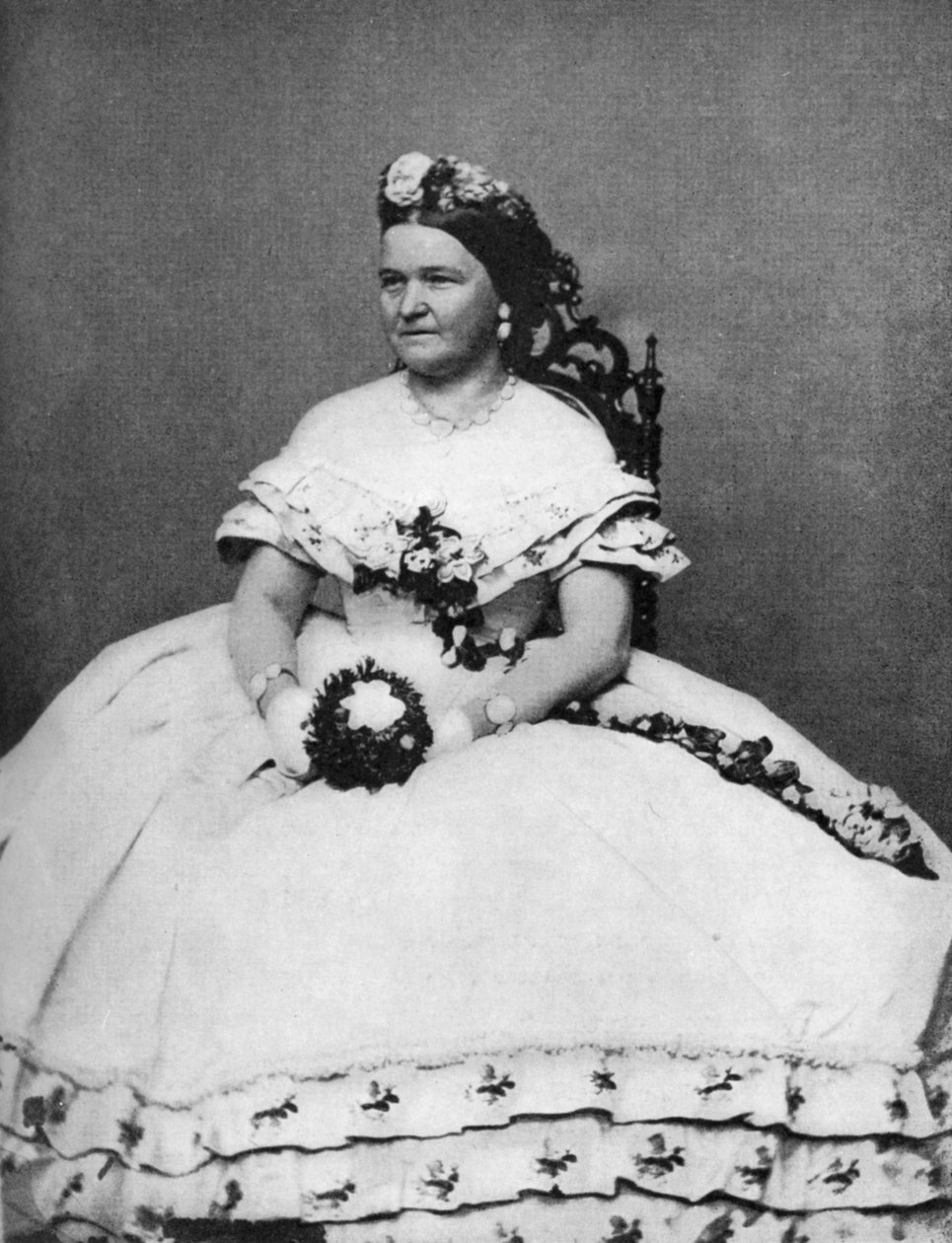 Mary Todd Lincoln, épouse du président Abraham Lincoln, vers 1860, 1908 - Unbekannt