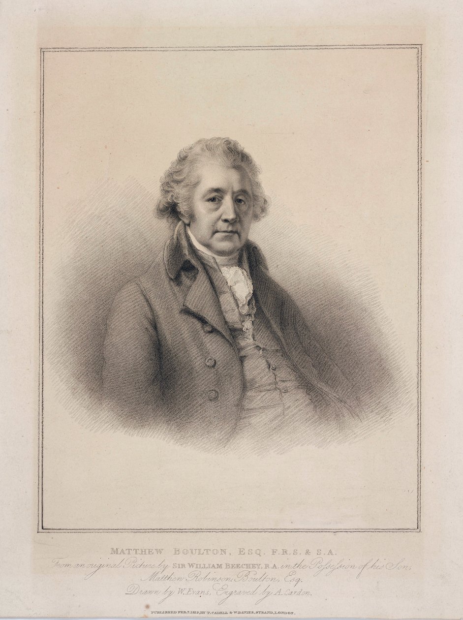 Matthew Boulton, ingénieur et industriel anglais, vers 1801 - Unbekannt
