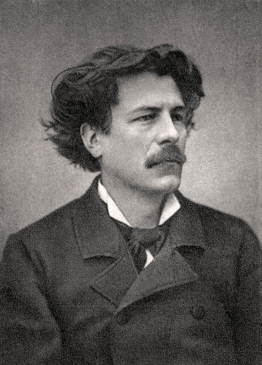 Maurice Rollinat, poète français, 1888 - Unbekannt