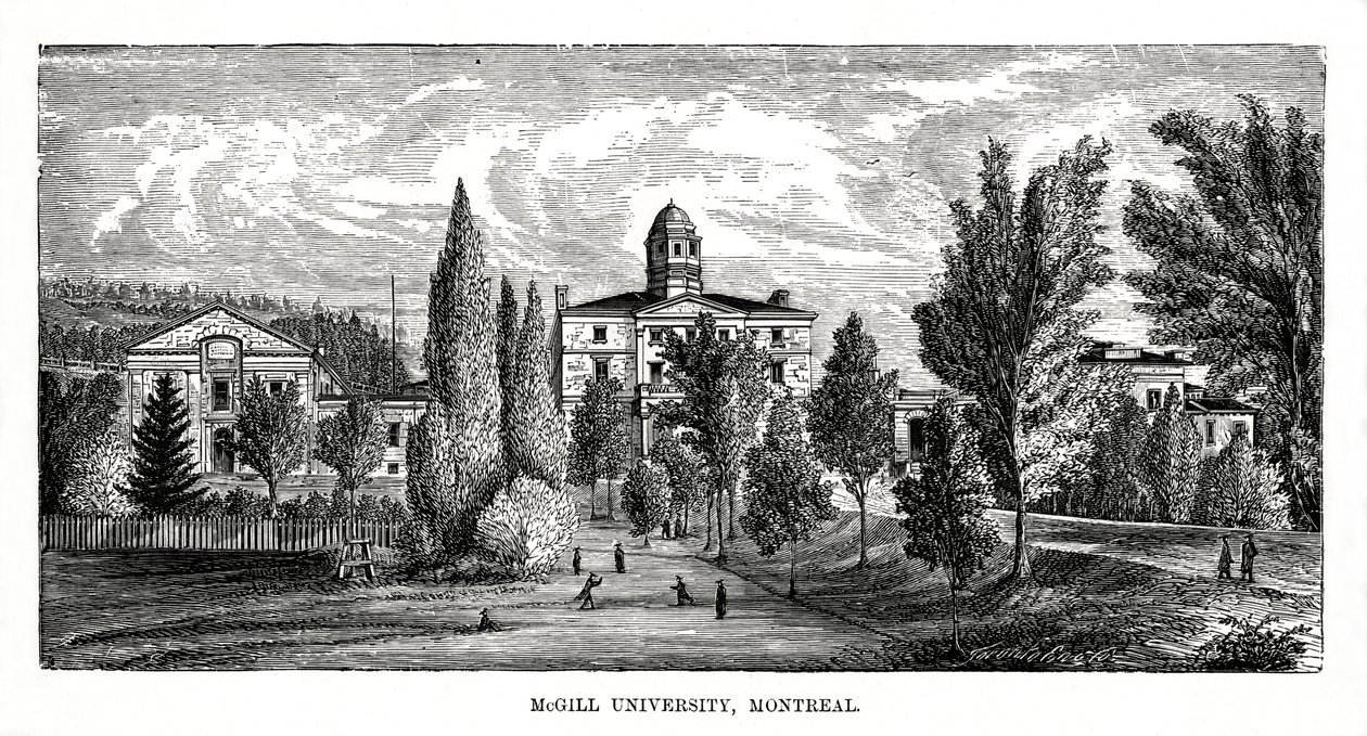 Université McGill, Montréal, Canada, XIXe siècle - Unbekannt