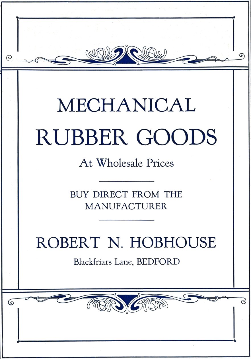 Publicité pour les produits en caoutchouc mécanique - Robert N. Hobhouse - Unbekannt