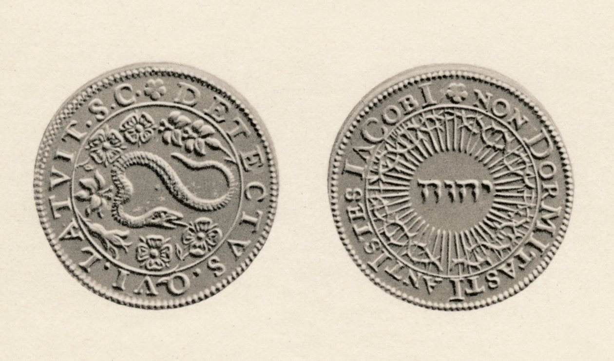 Médaille commémorant la découverte du complot de la poudre à canon, 1605, 1904 - Unbekannt