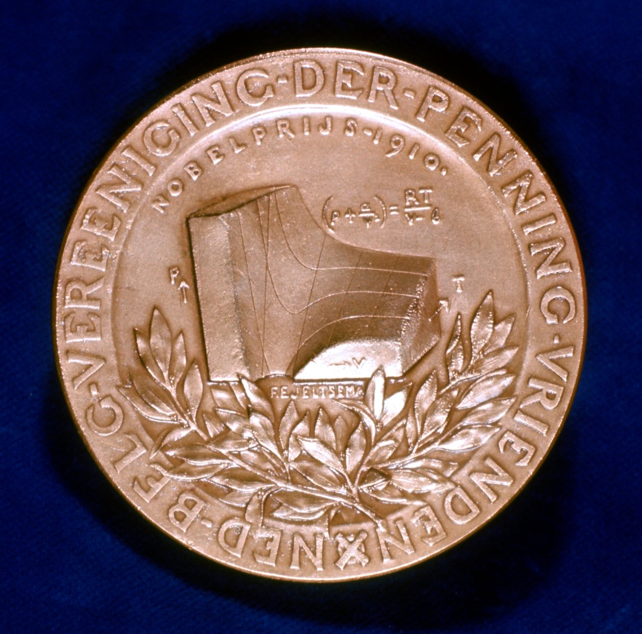 Médaille commémorative du physicien néerlandais Johannes Diderik van der Waals - Unbekannt