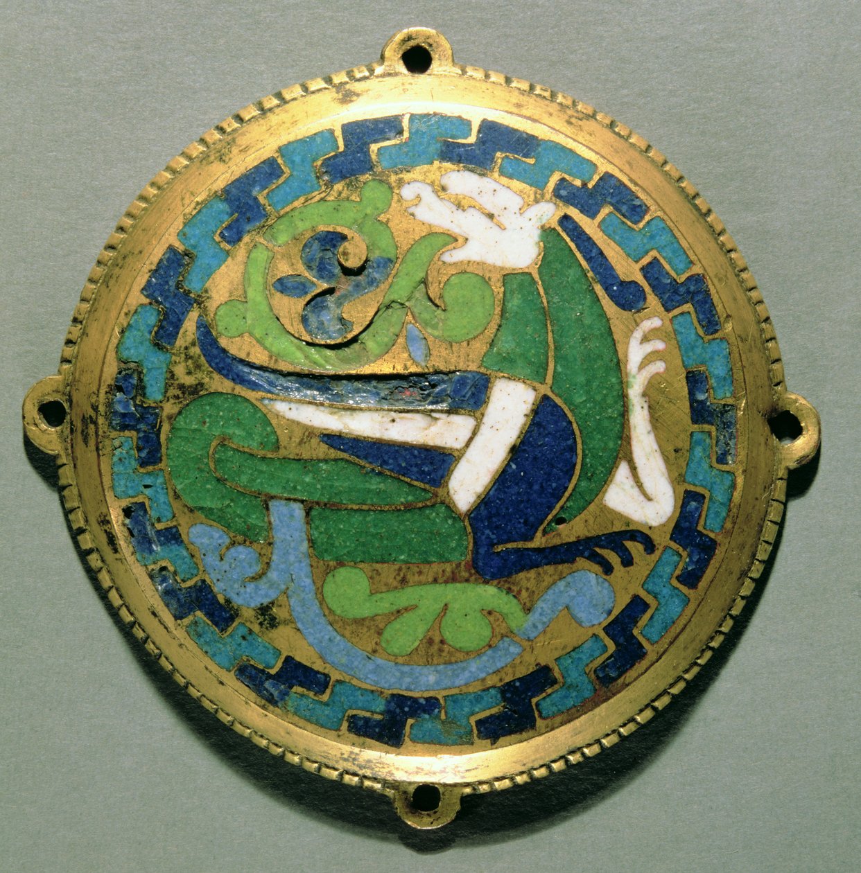 Médaillon représentant un dragon, français, de Conques - Unbekannt