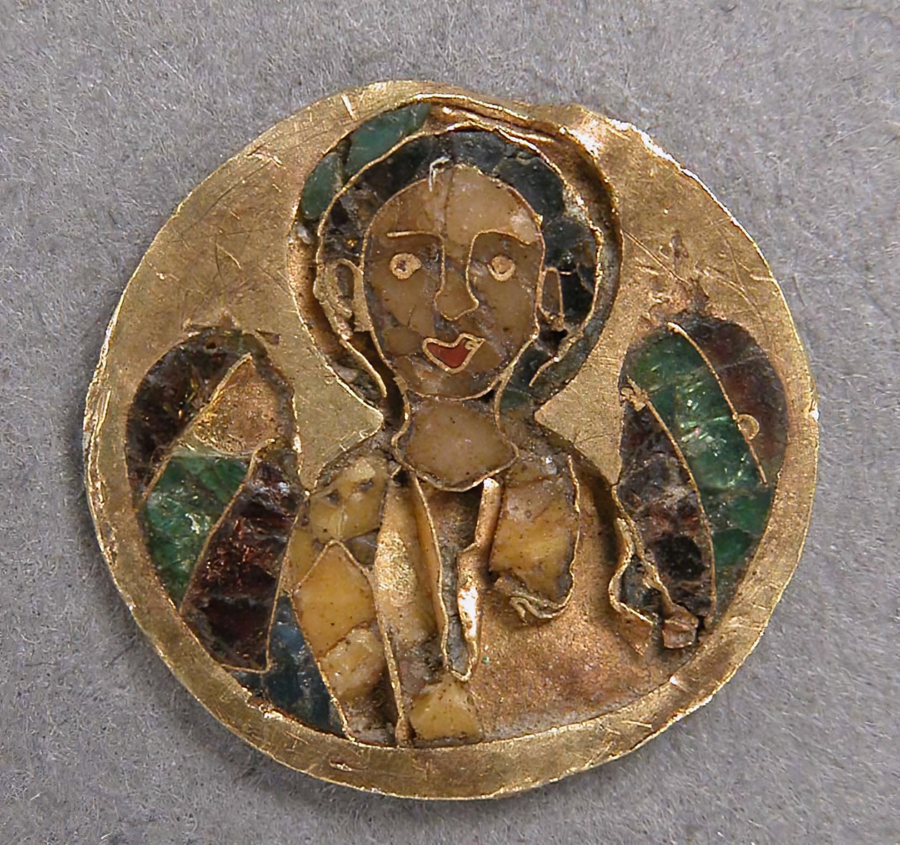 Médaillon avec un archange, byzantin, XIe siècle - Unbekannt