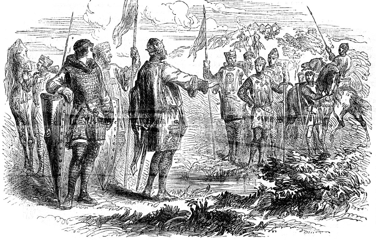 Rencontre de Stephen et du prince Henry à Wallingford, Oxfordshire, 1153 - Unbekannt