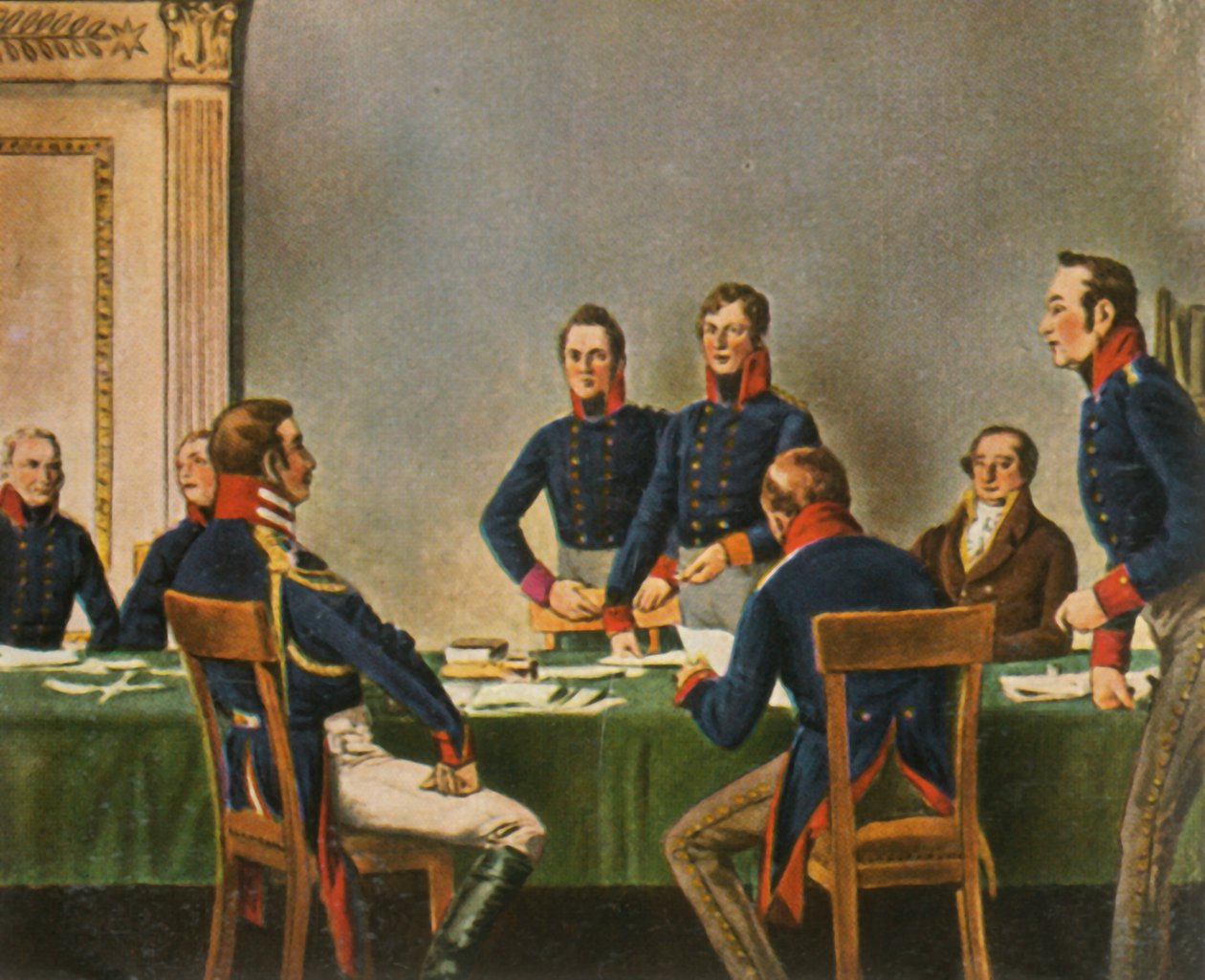 Réunion de la Commission de réorganisation à Königsberg, 9 juillet 1807, 1936 - Unbekannt