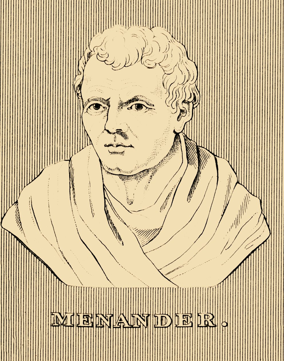 Ménandre, vers 342-290 av. J.-C., 1830 - Unbekannt