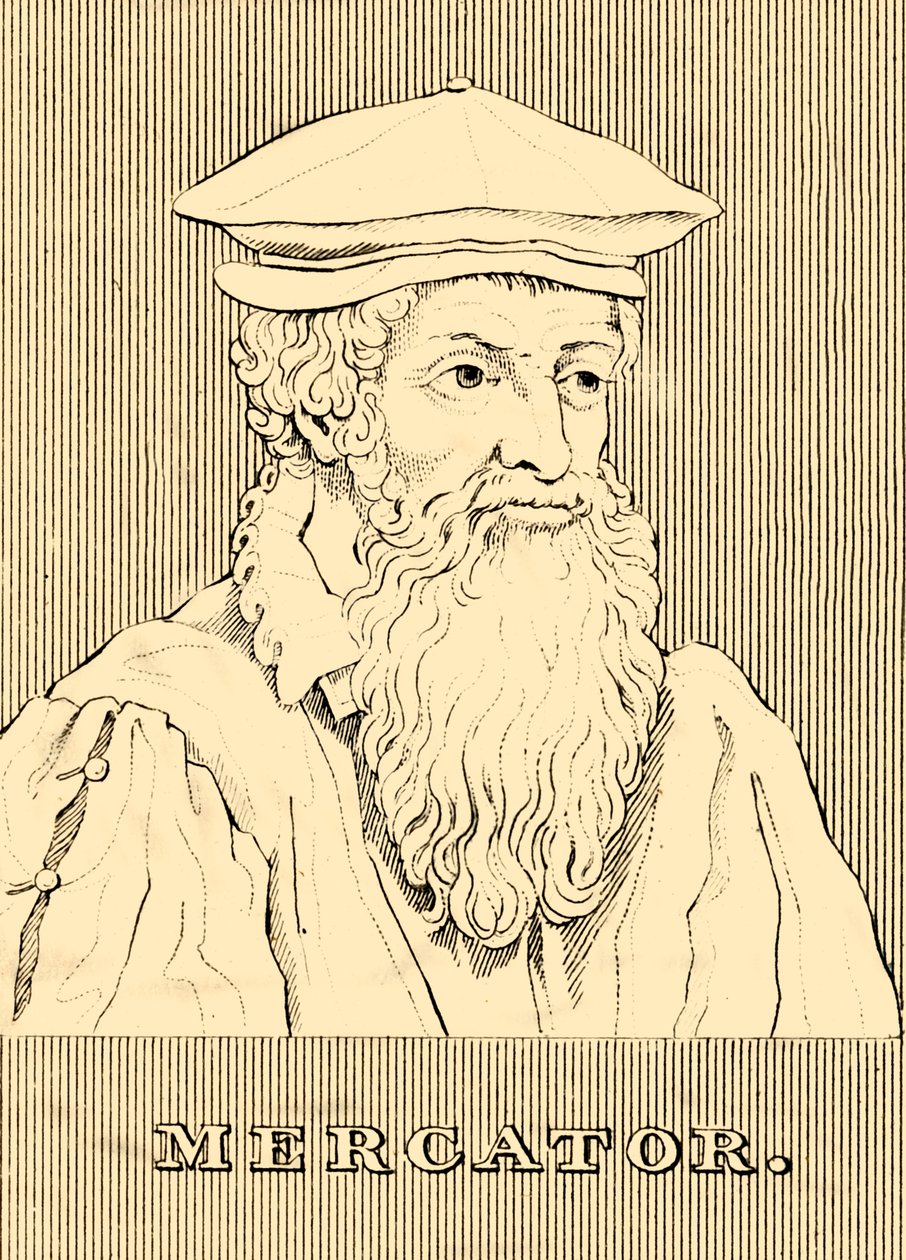 Mercator, 1512-1594, 1830 - Unbekannt
