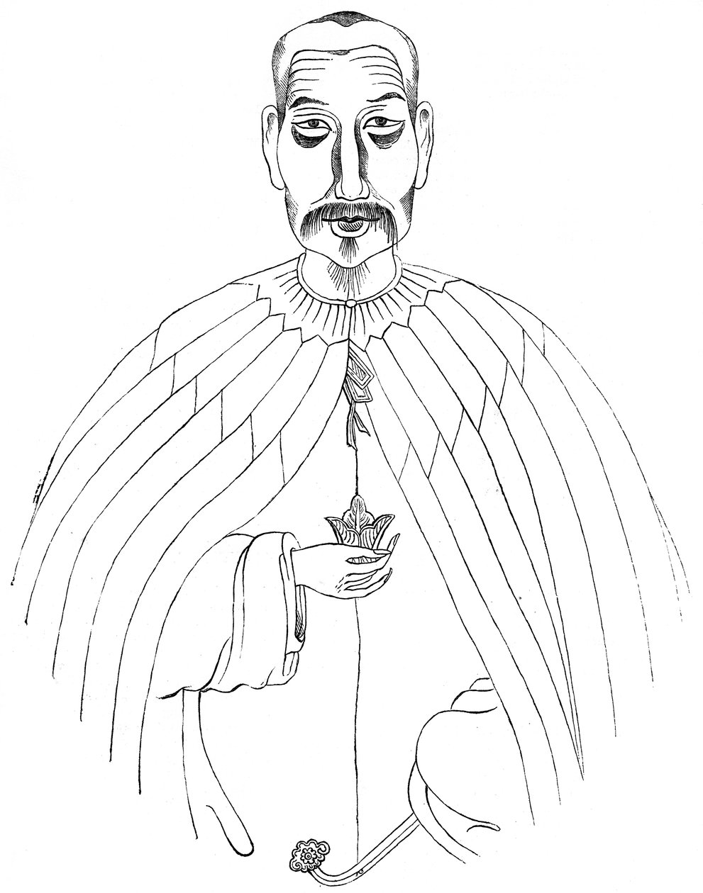 Mianning, empereur de Chine, vers 1850 - Unbekannt