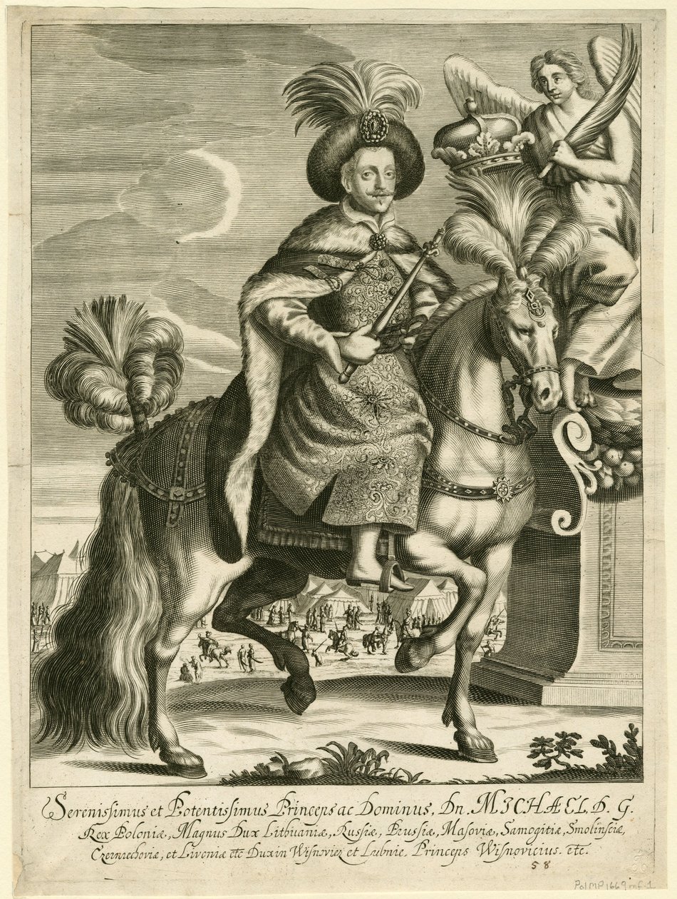 Michal Korybut Wisniowiecki 1640-1673, roi de Pologne et grand-duc de Lituanie, vers 1670 - Unbekannt