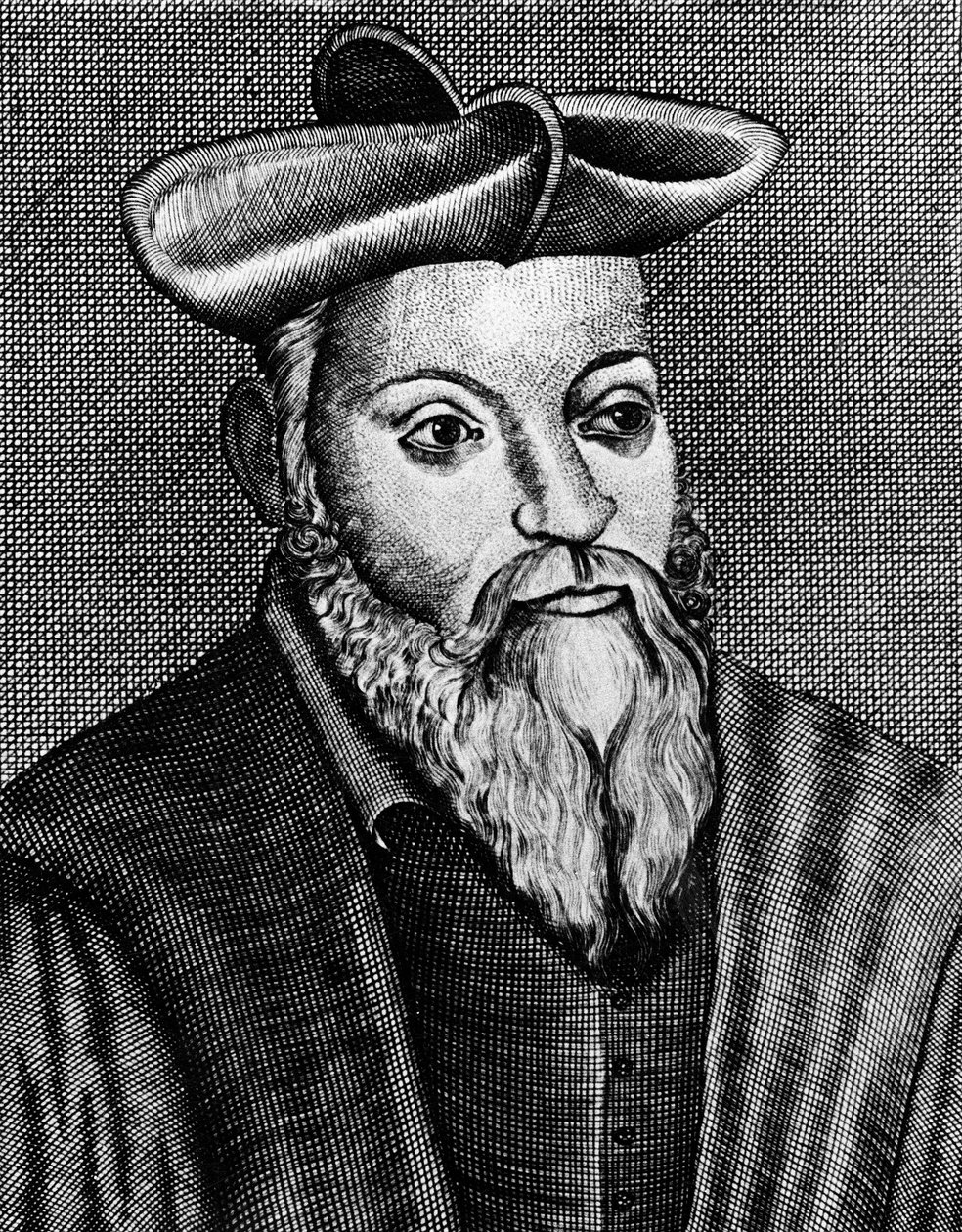 Michel Nostradamus 1503-1556, médecin et astrologue français, 17ème siècle - Unbekannt