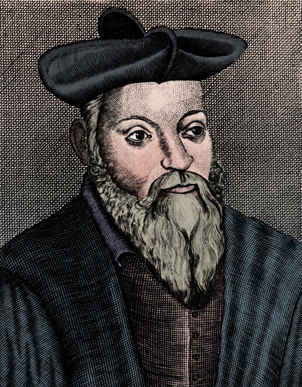 Michel Nostradamus 1503-1566, médecin et astrologue français, 17ème siècle - Unbekannt