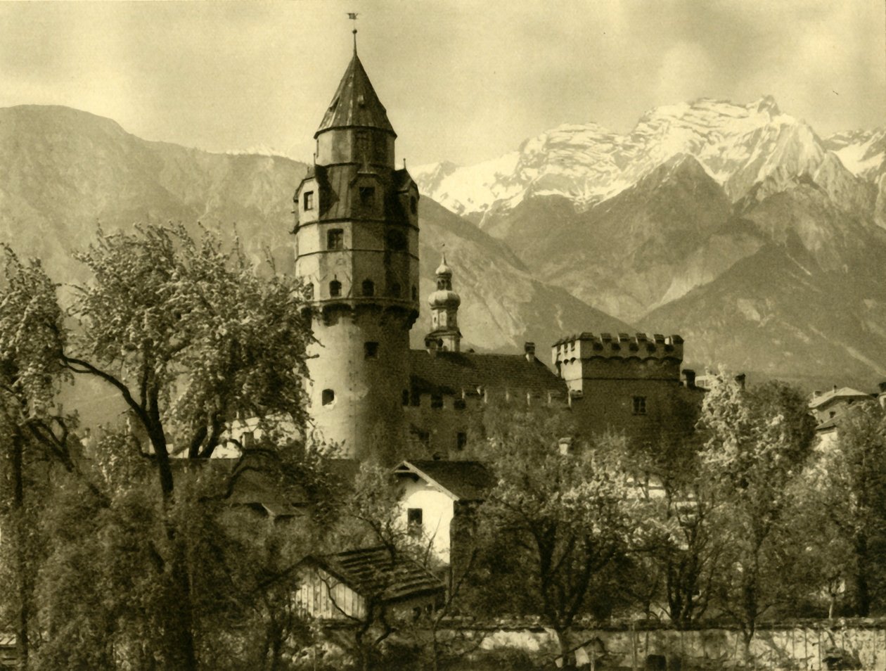 Tour de la Monnaie, Hall, Autriche, vers 1935 - Unbekannt