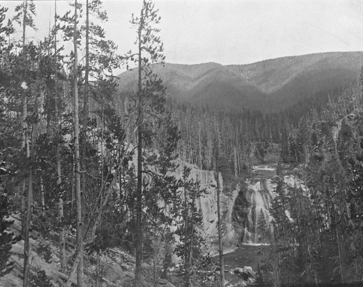 Rivière Missouri, en aval des Great Falls, Montana, USA, vers 1900 - Unbekannt