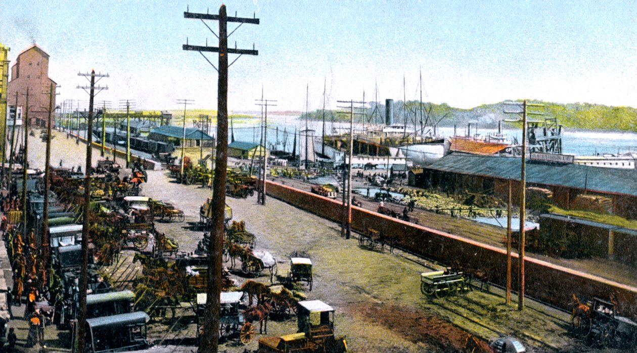 Port de Montréal, Montréal, Canada, vers 1900 - Unbekannt