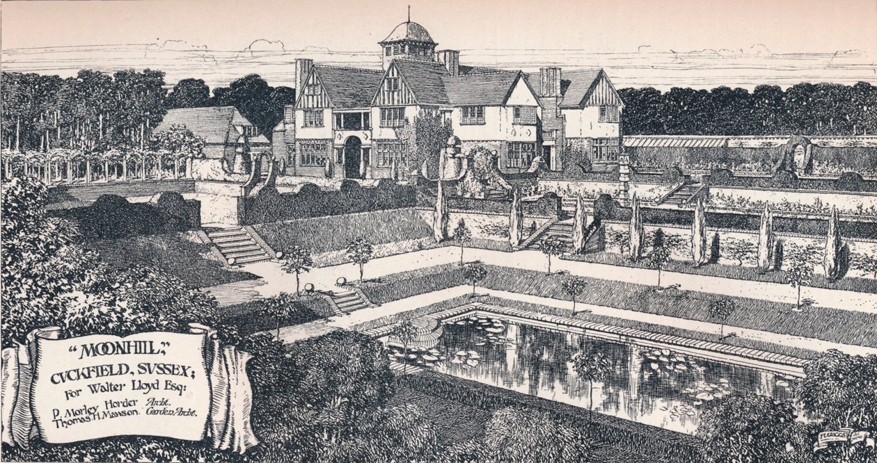 Moonhill, Cuckfield, Sussex, vers 1902 - Unbekannt