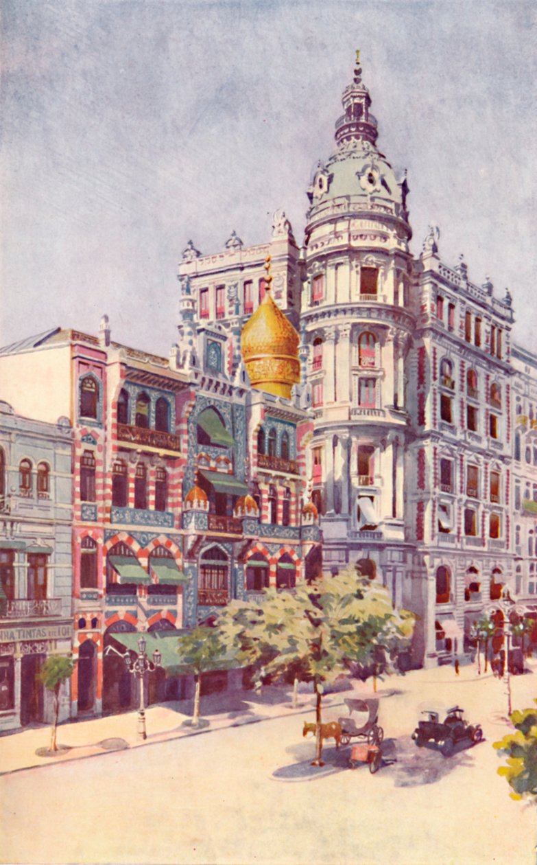 Bâtiment mauresque et bureaux des Messieurs Guinles, Avenida Rio Branco - Unbekannt