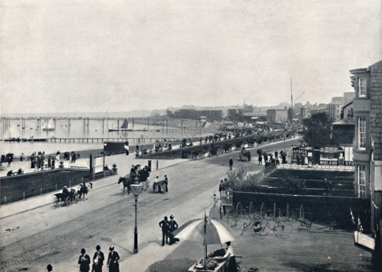 Morecambe - La promenade, 1895 - Unbekannt