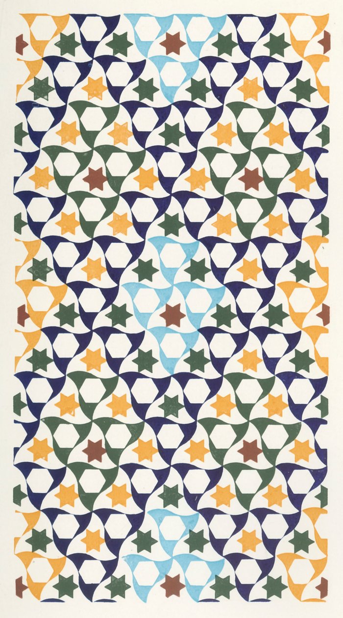 Mosaïque du portique du Generalife, 1907 - Unbekannt