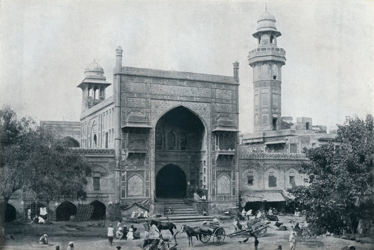 Mosquée de Wazir Khan, Lahore, vers 1942 - Unbekannt