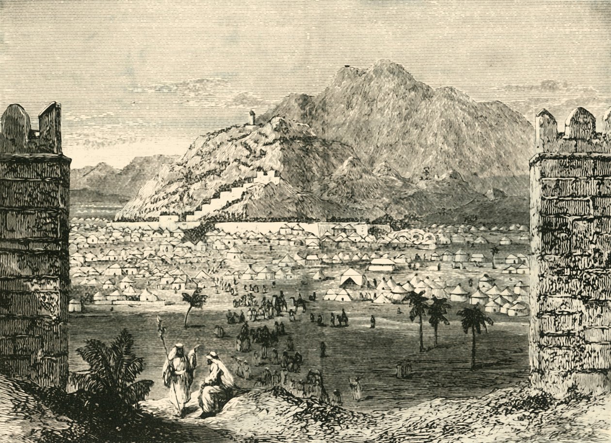 Mont Arafat, près de La Mecque, 1890 - Unbekannt