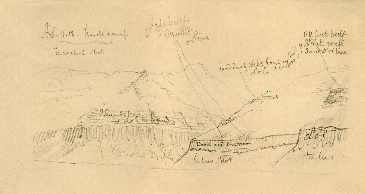 Mont Buckley, 11 février 1912, 1913 - Unbekannt