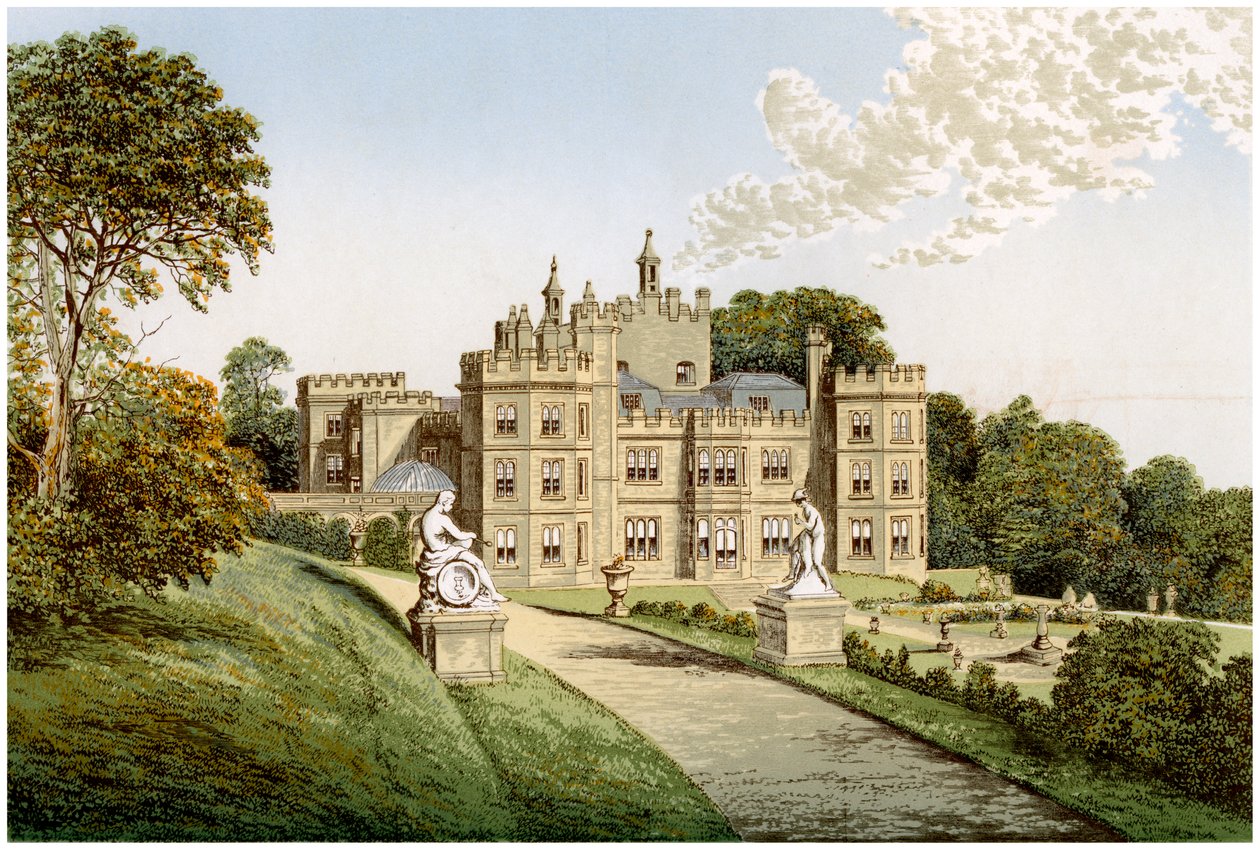 Mount Edgcumbe, Cornouailles, maison de Lord Mount Edgcumbe, vers 1880 - Unbekannt
