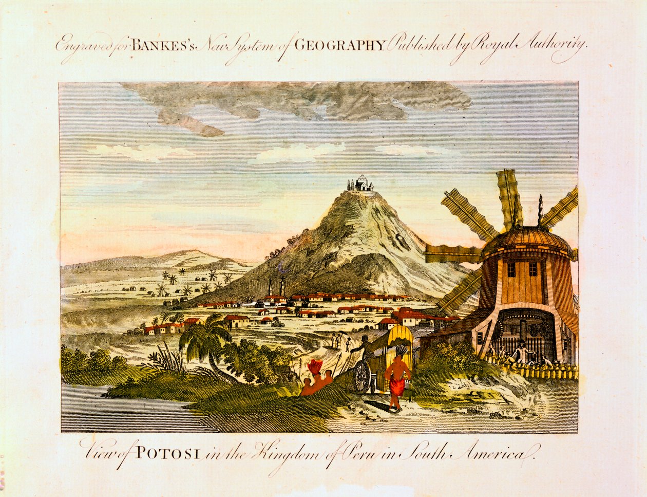 Mont Potosi, Bolivie, vers 1788 - Unbekannt