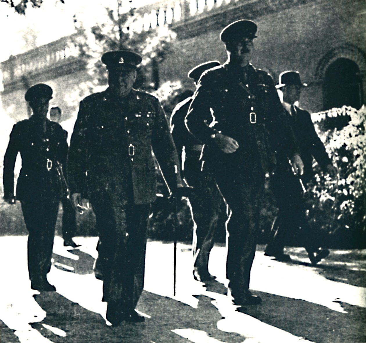 M. Churchill visite Téhéran, Perse, 1er décembre 1943, 1945 - Unbekannt